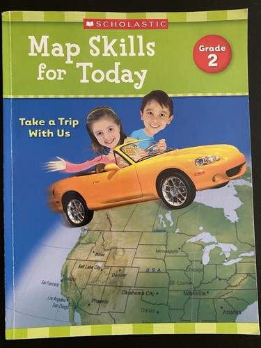 Map Skills for Today Set: Gr. 2 & 4 by Scholastic (2011, Paperback) 2 books - Picture 2 of 7