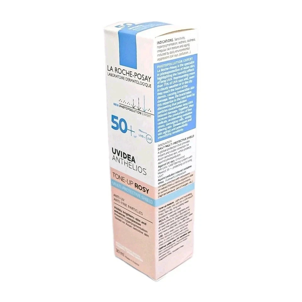 LA ROCHE-POSAY Uvidea Anthelios TONE UP ROSY UVA UVB PA++++ SPF 50/30 ml Foto 4 de 4