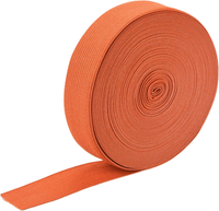 2.5Cm Gummiband Breit Zum NäHen, 9 Meter Elastic Rubber Band, Breites Gummiband