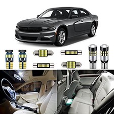 16 Piece White Interior LED Lights Kit for Dodge Charger 2011 2012 2013 2014