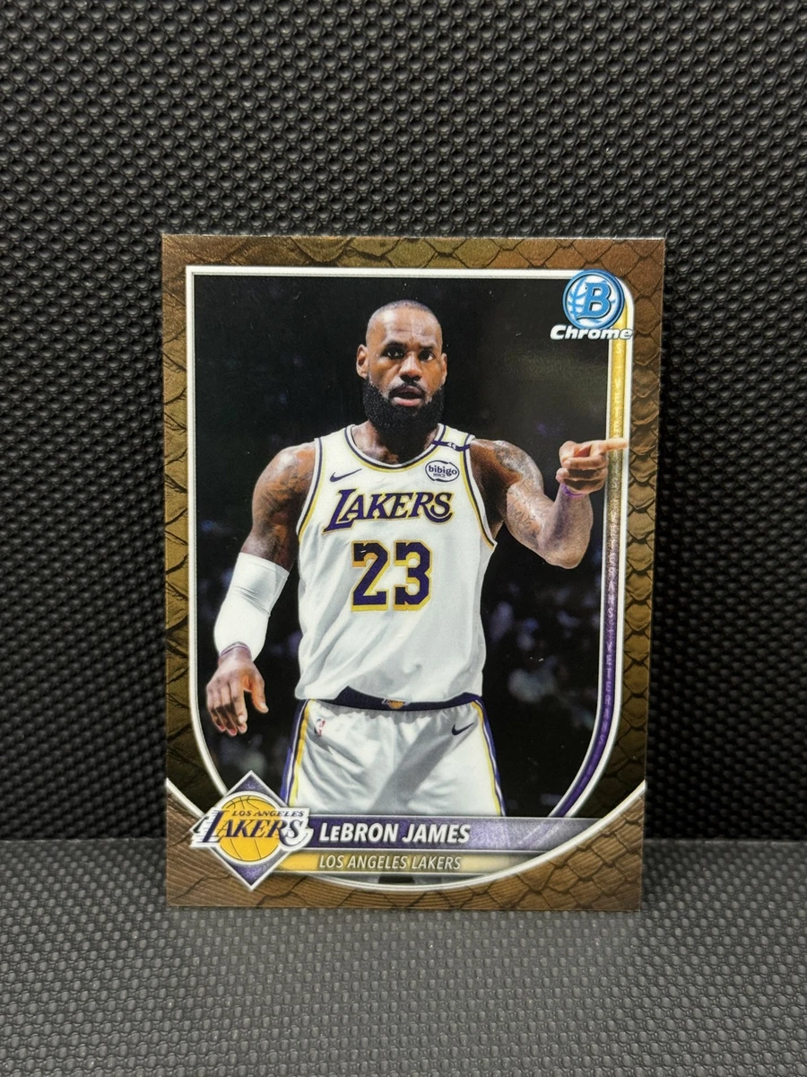 Bowman LeBron James Basketball Sports Trading Cards & Accessories
