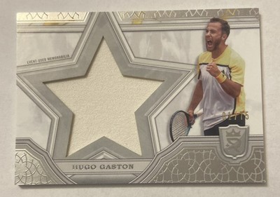 2024 Topps Royalty Hugo Gaston RC #d 01/75 Player-Worn Star Relics SP Insert