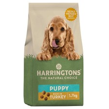 Harringtons Complete Natural Puppy Dry Dog Food (Turkey & Rice, 1.7kg) BRAND NEW 5.88 per kilo