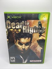 Dead to Rights (Microsoft Xbox, 2002) W/Manual CIB