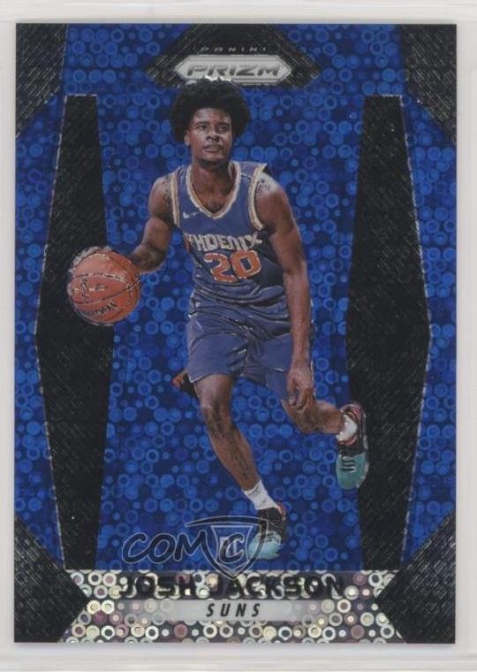 2017-18 Panini Prizm Fast Break Blue Prizm 48/175 Josh Jackson #61 04u1