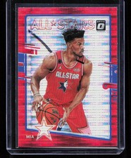 Jimmy Butler 2020-21 Donruss Optic #15 All Stars Red Pulsar