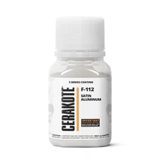 CERAKOTE F-SERIES SATIN ALUMINUM (4 oz) F-112T – Fast Curing, (Part B) Included