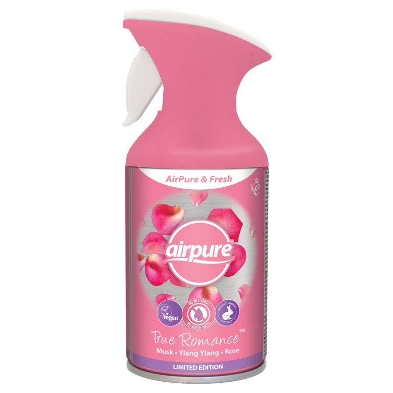 Airpure  & Fresh Trigger Spray True Romance 250Ml - Image 4