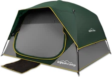 Tents 4 Person Camping Tent, Easy Setup Waterproof Family Tents for Camping, Por