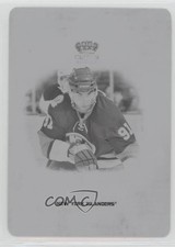 2011 Panini Crown Royale Ice Kings Printing Plate Black 1/1 John Tavares #14 0af