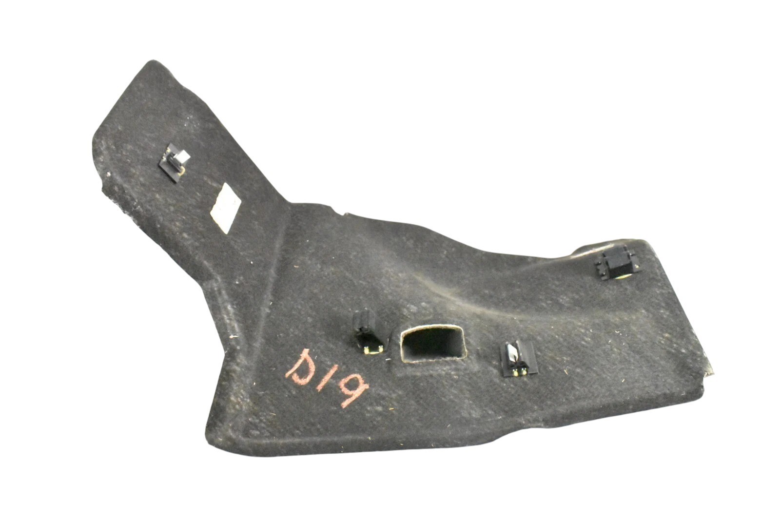 07-11 Bentley Continental GTC Right Side Inside Trunk Carpet Cover Panel Oem