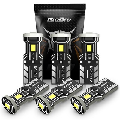 T10 194 168 LED License Plate Light Car Interior Bulbs 6000K Super Bright White