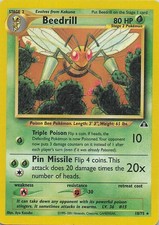 Beedrill Unlimited Rare Neo Discovery 18/75 MP on eBay