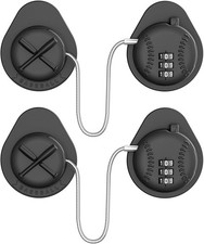 2 Pack Latest Child Safety Refrigerator Lock with 3 Digit Combination Code; Easy