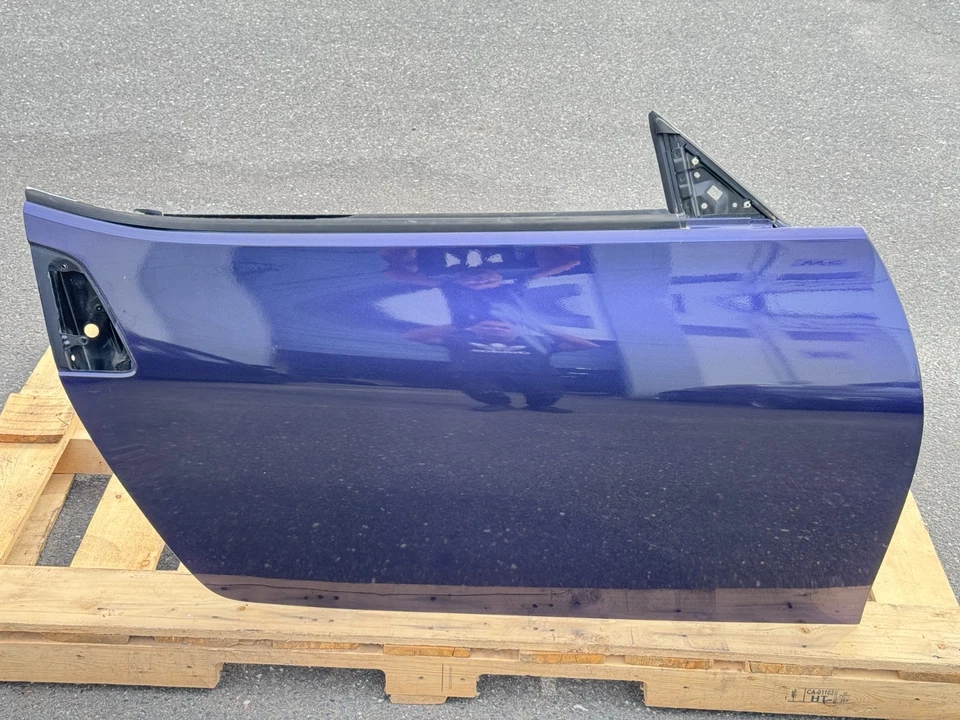 2009–2020 NISSAN 370Z NISMO RIGHT PASSENGER SIDE DOOR SHELL PURPLE OEM - Image 2 of 4