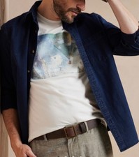 NWT BANANA REPUBLIC MEN GRAPHIC Crew Neck Tee T-shirt  Size XXL 2XLarge 