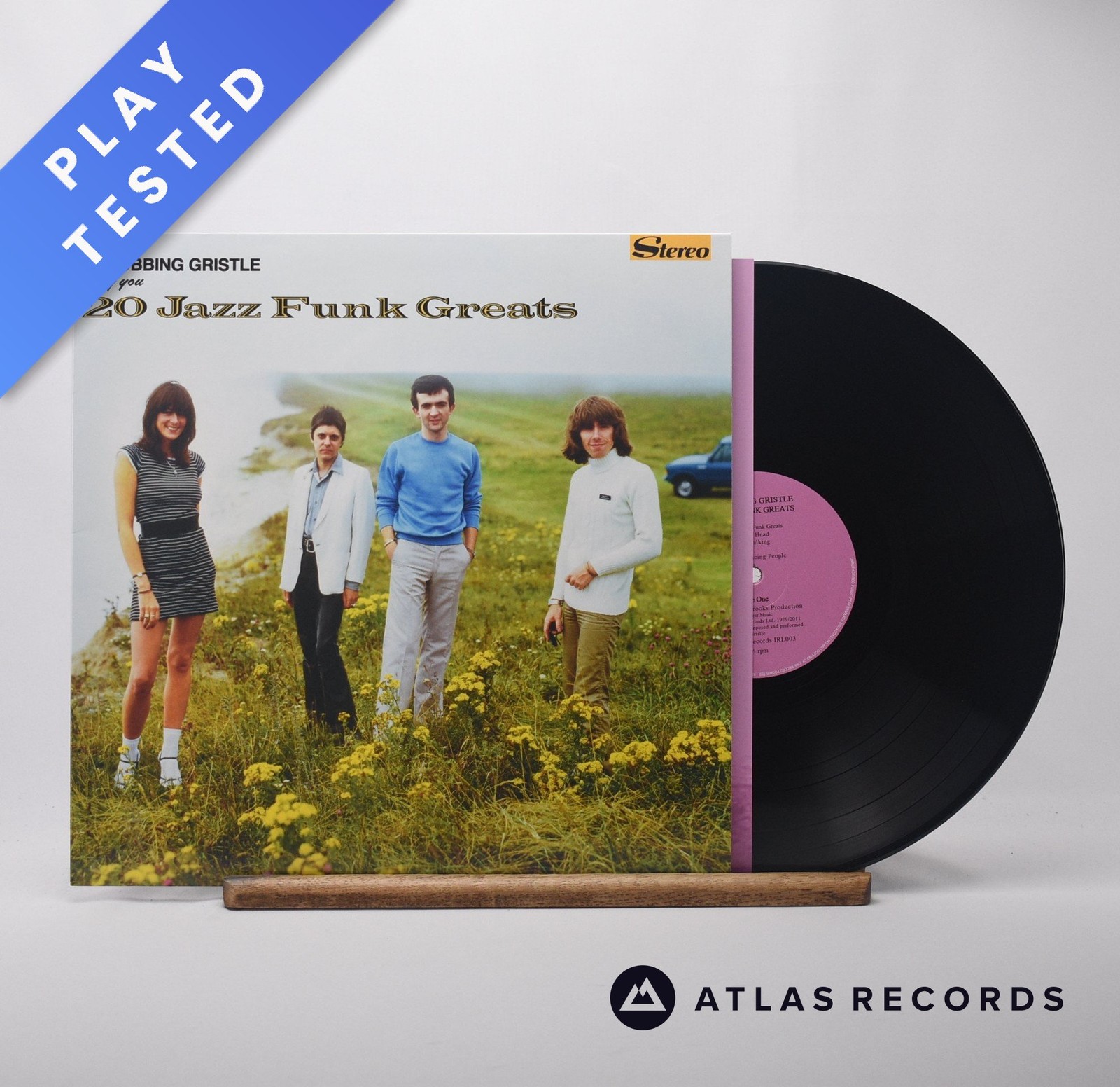 Throbbing Gristle 20 Jazz Funk Greats Booklet LP Album Vinyl Record - NM/NM