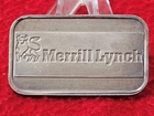 1 OZ 999.0 SILVER INGOT. SILVER TOWNE  MERRILL LYNCH                      #T1854