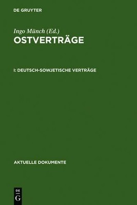 Deutsch-Sowjetische Verträge (Hardback) Aktuelle Dokumente