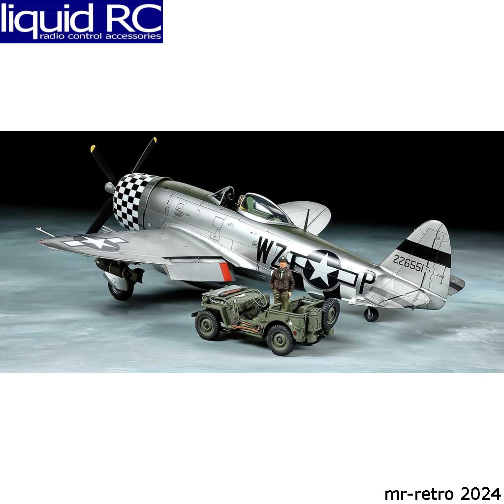 Tamiya USA TAM25214 1/48 P-47D Thunderbolt Bubbletop Plastic