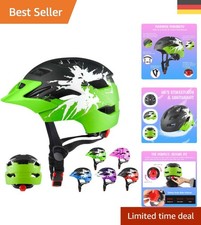 Leichter Fahrradhelm für Kinder 50-56cm mit ...