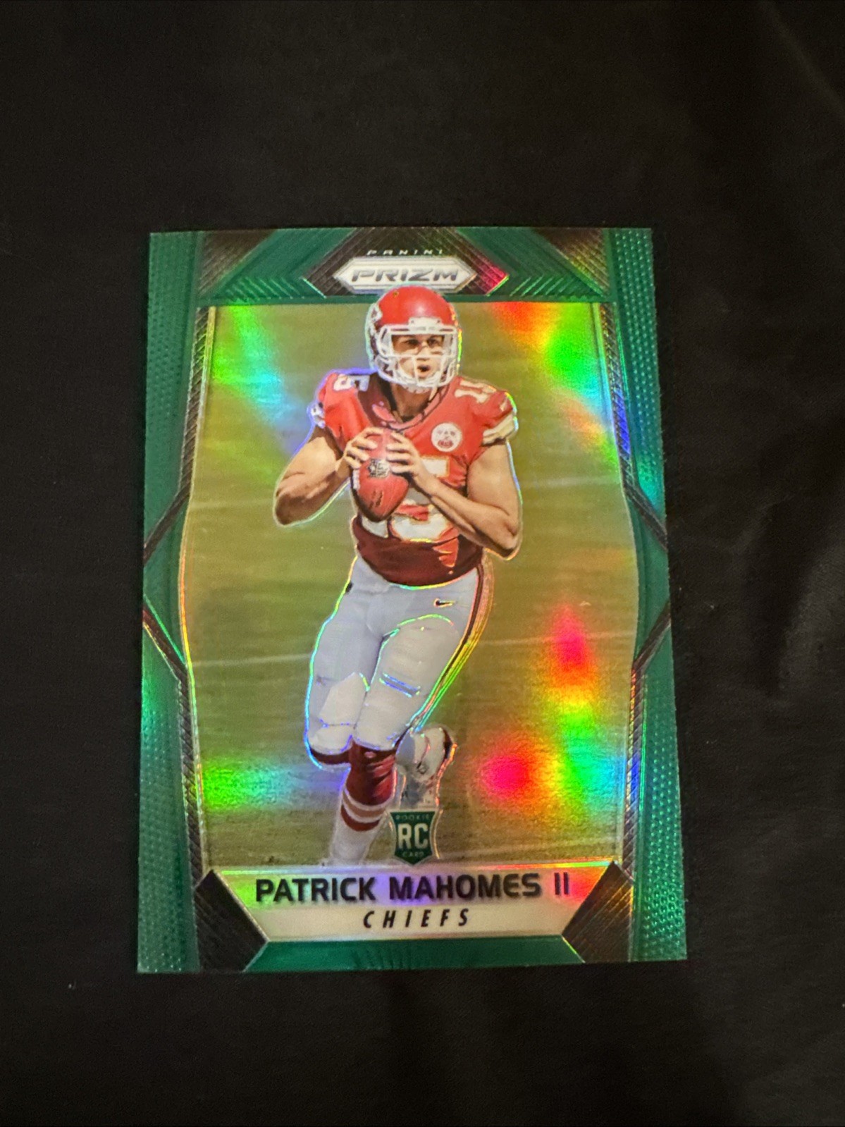 2017 Panini Prizm Patrick Mahomes II Green #269