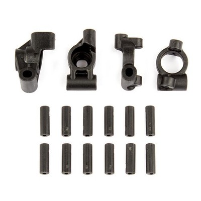 Team Associated Rear Hubs, Caster Blocks, and Inserts Set / AE21507