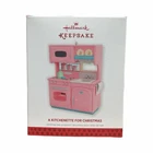 2013 Hallmark A Kitchenette For Christmas Ornament - Dollhouse Stove Accessory