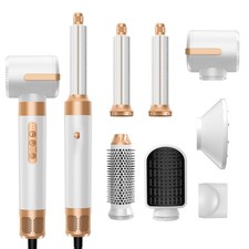 7 in One Blow Dryer Brush, Negative Ion Hair Dryer Brush Set Upgrade Hot Air