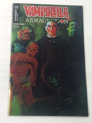 Vampirella Armageddon 1 Mark Spears Foil Trade Dress Variant Dynamite 2025