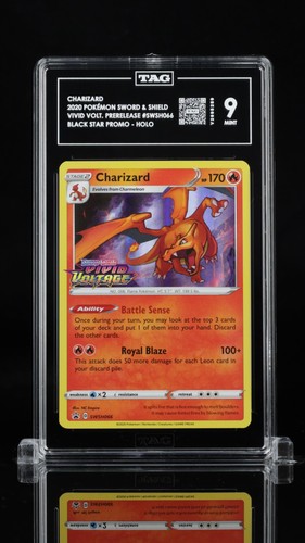 Charizard graded TAG 9 for sale on eBay