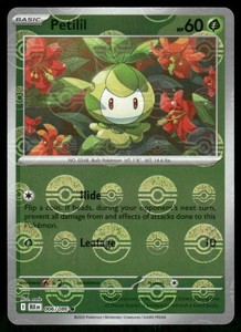 Petilil (Poke Ball Pattern) 006/086 Common Holo NM Pokemon SV: Black Bolt
