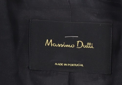 Massimo Dutti Women's Black Blazer, Size 6, Business Casual - Picture 3 of 12