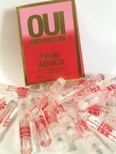 18 Oui Juicy Couture women Perfume EDP Travel Sample Spray Vial .05oz NEW