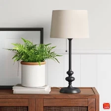 Stick Lamp Base Black - Threshold™