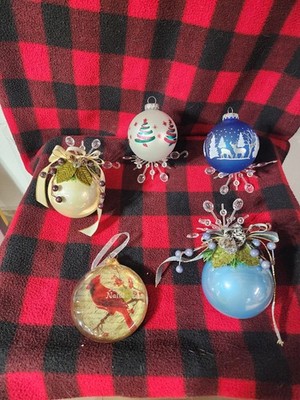 Lot Of  Bronners Christmas Ornaments With Boxes,Hallmark And A Few Others.