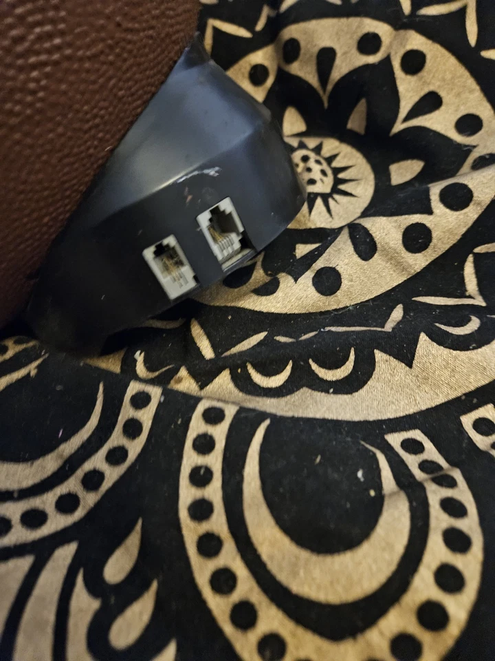 Teléfono de fútbol americano vintage de los Atlanta Falcons de la NFL | Teléfono con logotipo de equipo raro | Funciona Foto 4 de 4