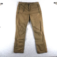 Roark Layover 2.0 Pants Mens 33X30 Green Travel Commuter Climb Gorpcore Tech