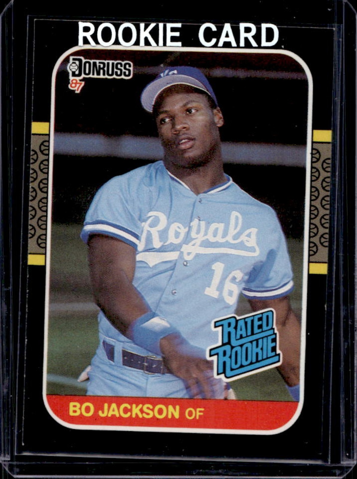 1987 Donruss Bo Jackson Rookie RC #35 Royals
