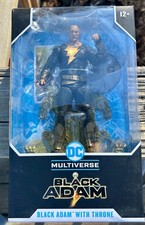 McFarlane Toys DC Multiverse Black Adam with Throne 7  Action Figure - 15264