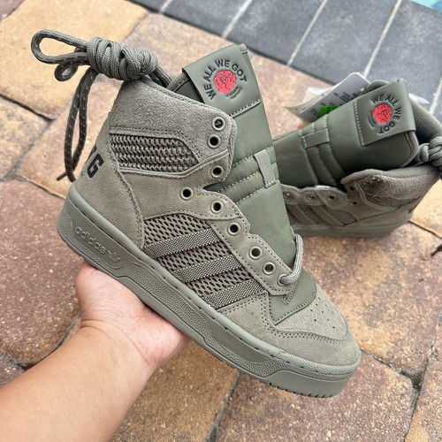 Adidas Fat Tiger Workshop x Rivalry Hi We All We Got Men's Shoes FX3470 Size 4.5 - Picture 6 of 14