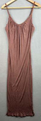 Free People Intimately Nightgown XS Night We Met Nightie Midi Dress Rose Mauve