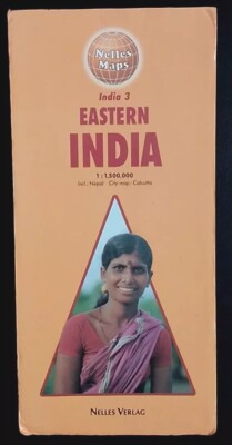 Nelles Map, India 3: Eastern India including Nepal, Scale - 1: 1,500,000.