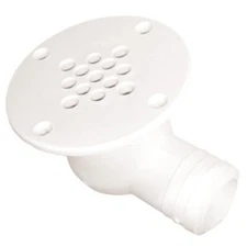 T-H Marine 90 Wht.Plastic Cockpit Scupper CSD92DP