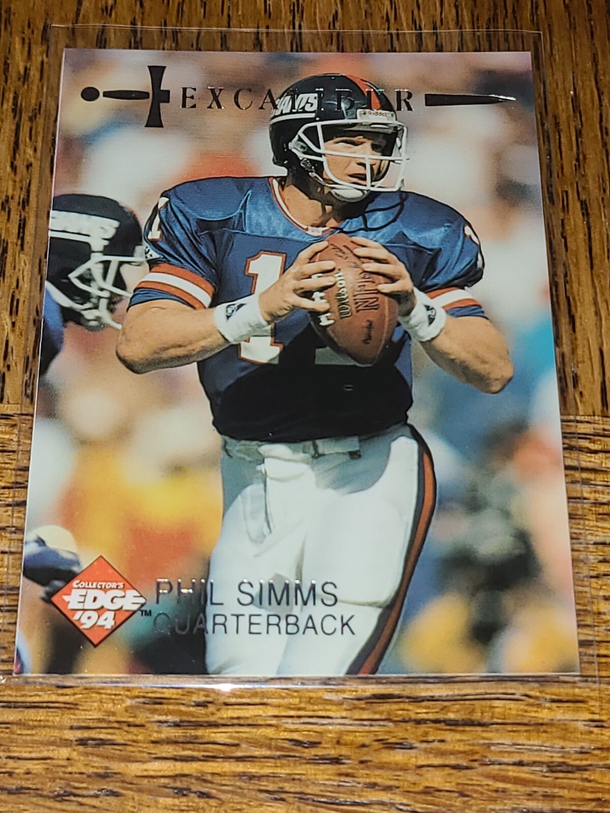 GIANTS PHIL SIMMS 1994 COLLECTOR'S EDGE EXCALIBUR #49