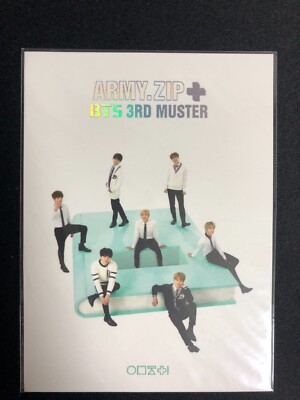 BTS ARMY.ZIP 3rd MUSTER DVD 【新品未開封】 BTS Official 3rd Muster DVD Army.Zip Full Box RM Namjoon