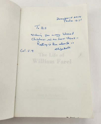 THE LIFE OF WILLIAM FAREL BY FRANCES BEVAN- 1975 PAPERBACK - Picture 11 of 17
