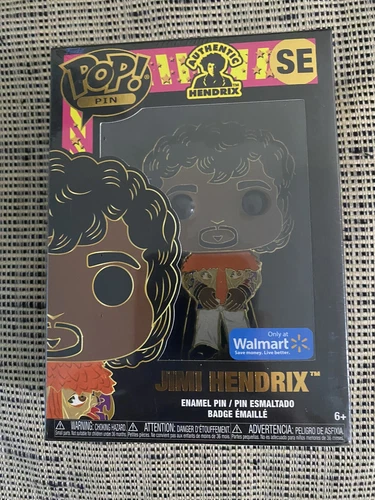 Funko Pop!   Jimi Hendrix Enamel Pin Walmart Exclusive SE