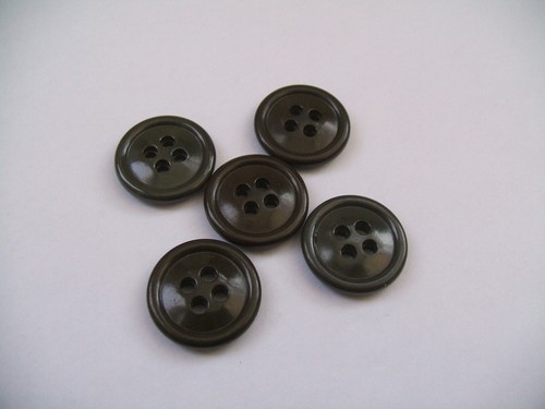 Parka M51, manteau de campagne. 5 x boutons de doublure originaux 19 mm. Boutons EDR. 5 lots - Photo 1 sur 3