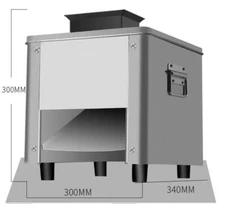 220V Commercial stainless steel meat slicer Full Automatic Home Meat yi